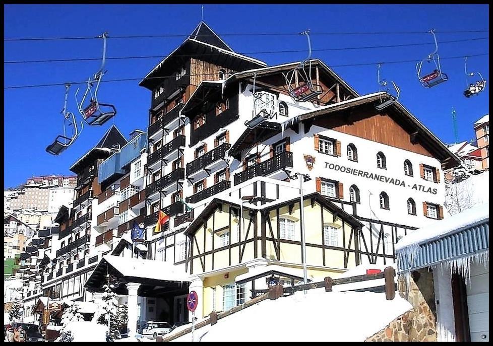 Todosierranevada Zona Baja - Edificio Atlas - Vistas A La Montana - Junto A Los Telecabinas Sierra Nevada Exteriör bild